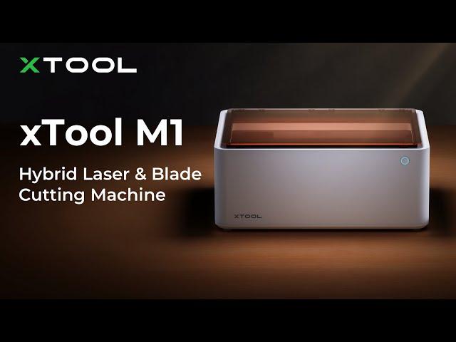 xTool M1 The World‘s First Smart 2-in-1 Laser Engraver and Vinyl Cutter