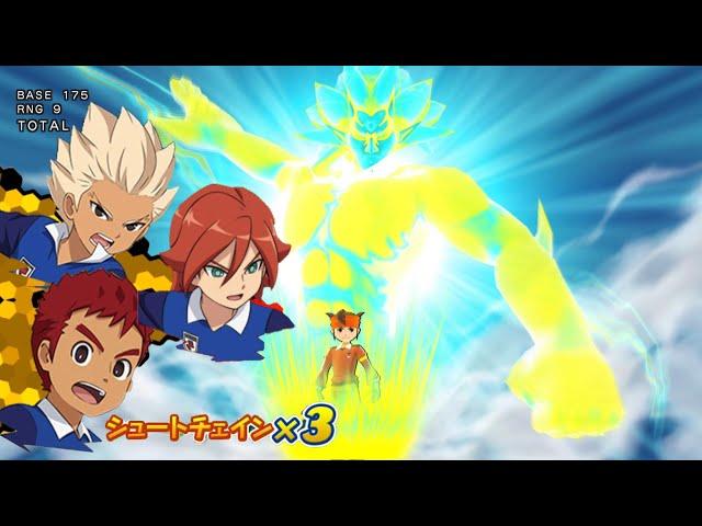 Inazuma Eleven Go Strikers 2013! Inazuma Japan 6.0 Vs Little Giants 3.0 Wii 1080p (Dolphin/Gameplay)