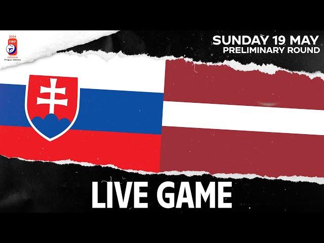LIVE | Slovakia vs. Latvia | 2024 #IIHFWorlds