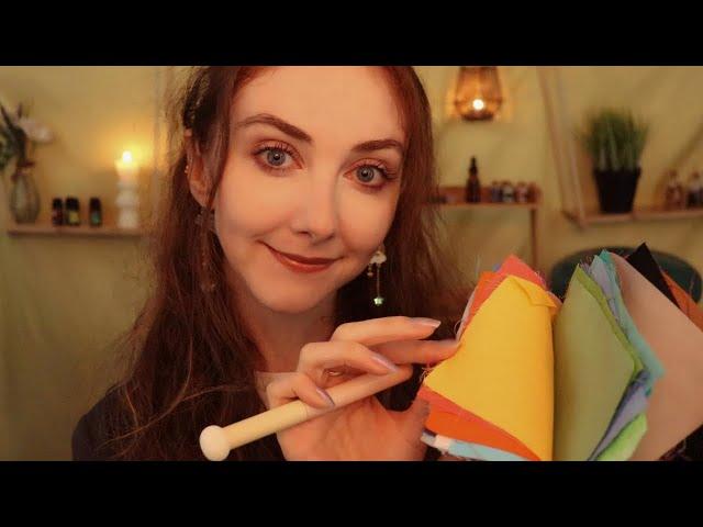 ASMR Vibe Clinic (Skin Analysis, Colour Analysis, Inaudible Whispering)