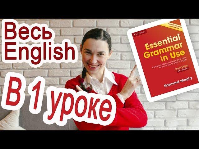 Весь английский за 2 часа! Урок-шпаргалка по книге Красный Murphy | Английский язык с нуля