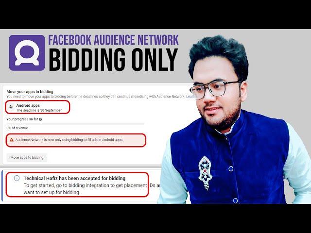 Facebook Move Your Apps To Bidding | Facebook Bidding Integration | Mediation With Admob |Urdu/Hindi