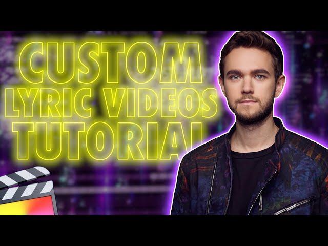 How to Make a Lyric Video in Final Cut Pro X