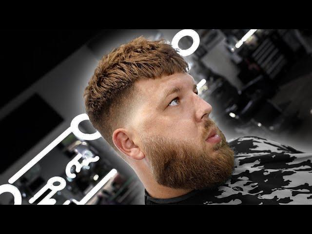  Easy Step by Step Crop Haircut Taper Fade Tutorial w/ Live Voiceover!!!