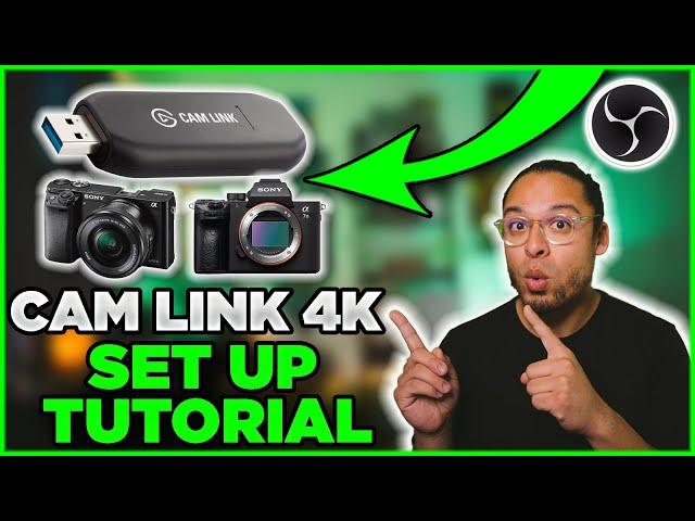 OBS STUDIO : HOW TO SET UP ELGATO CAM LINK 4K