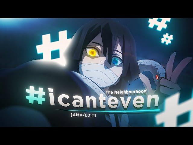 #icanteven "Obanai Iguro" - Demon Slayer AMV/EDIT