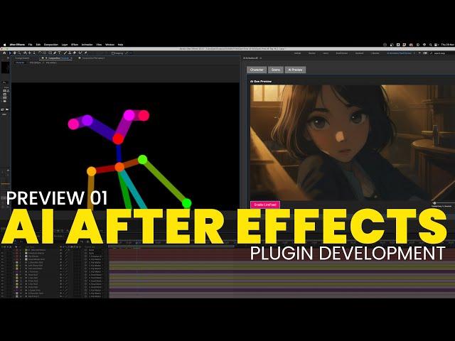 After Effects AI Plugin - Stable Diffusion