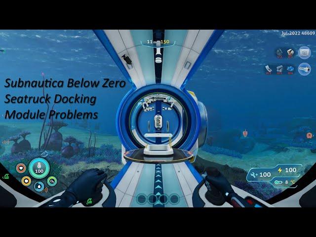 Subnautica Below Zero, Seatruck Docking Module Problems still in development