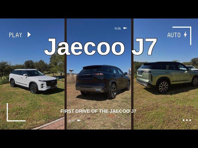 All New 2024 Jaecoo J7 First Drive | Mini Vlog | First impressions | Pre Launch Experience