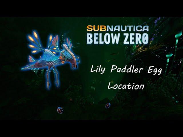 Lily paddler Egg Location. Subnautica: Below Zero