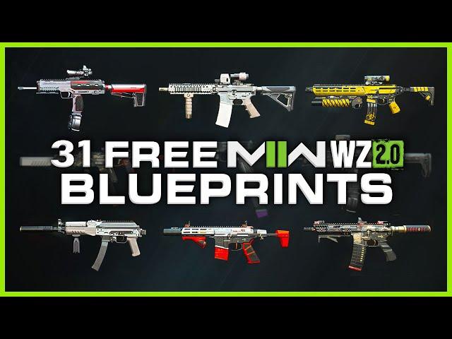 ALL FREE Blueprints in Season 2 of MW2 & Warzone 2! ( Modern Warfare 2 Warzone 2 Free Blueprints)