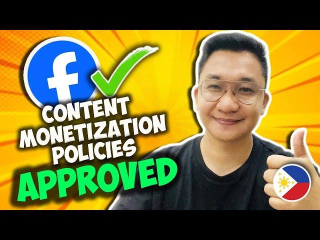 CONTENT MONETIZATION POLICIES: Paano i-activate?