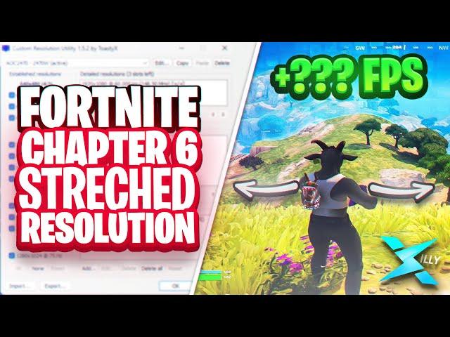 HOW TO GET STRETCHED RESOLUTION IN FORTNITE CHAPTER 6