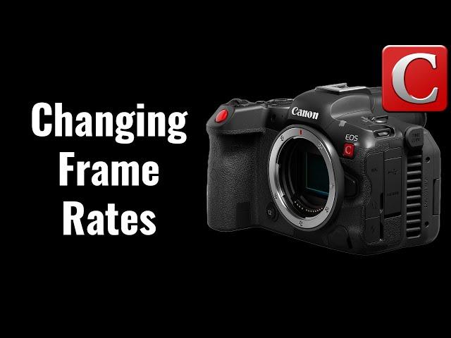 Frame Rate Options on the R5C - R5C Tip 7