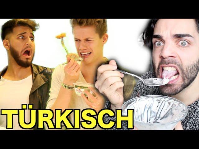 7 Youtuber Probieren zum 1. Mal TÜRKISCHE Süßigkeiten Emrah