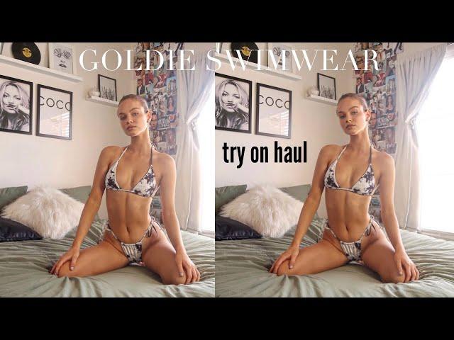 Summer swimsuit try-on haul ft. Goldie Swim