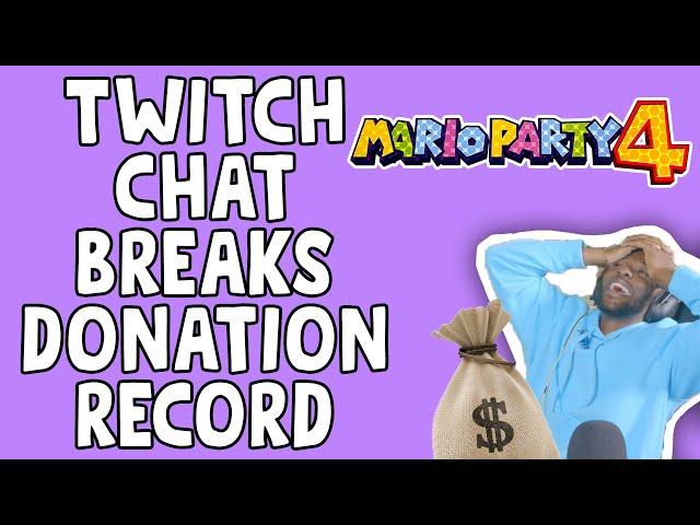 RDCWORLD BREAKS ALL-TIME TWITCH DONATION RECORD + BONUS MARIO PARTY!