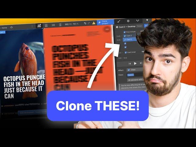 The BEST Webflow ANIMATION Cloneables in 2022
