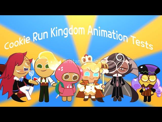 All Cookie Run Kingdom Animation Tests
