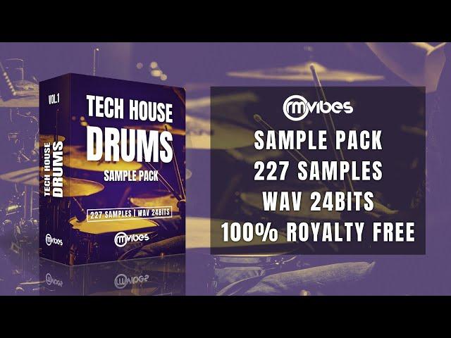 Tech House Drums (Sample Pack)