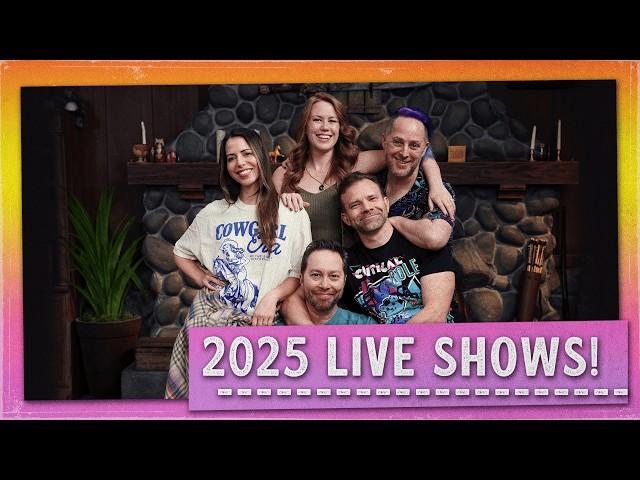 Critical Role's 10-Year Anniversary Live Show Lineup!