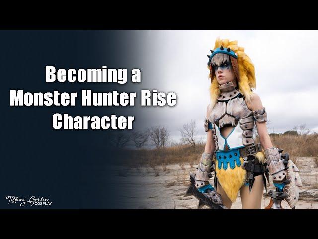 Becoming Barioth Armor Set Cosplay from the game Monster Hunter Rise | Cosplay Transformation Video