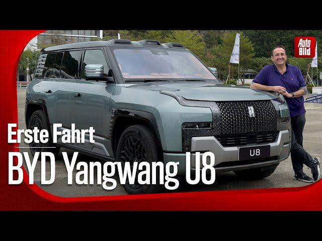 BYD Yangwang U8 (2024) | Ein Konkurrent für die Mercedes G-Klasse? | Erste Fahrt mit Thomas Geiger