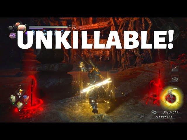 Nioh 2: The Unkillable Health Regen Build! (TONFA TANK)