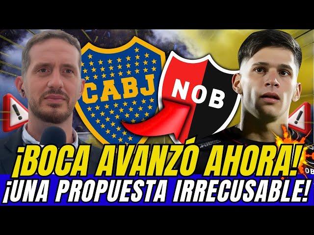 ¡TREMENDO BOMBAZO! ¡NUEVA OFERTA POR ÉL! ¡IMPOSIBLE NO ACEPTAR! NOTICIA DE BOCA JUNIORS HOY