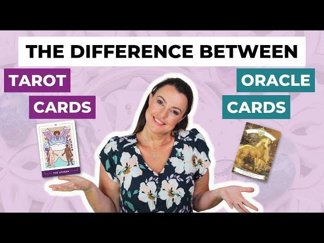 What's the Difference Between Oracle and Tarot Cards?