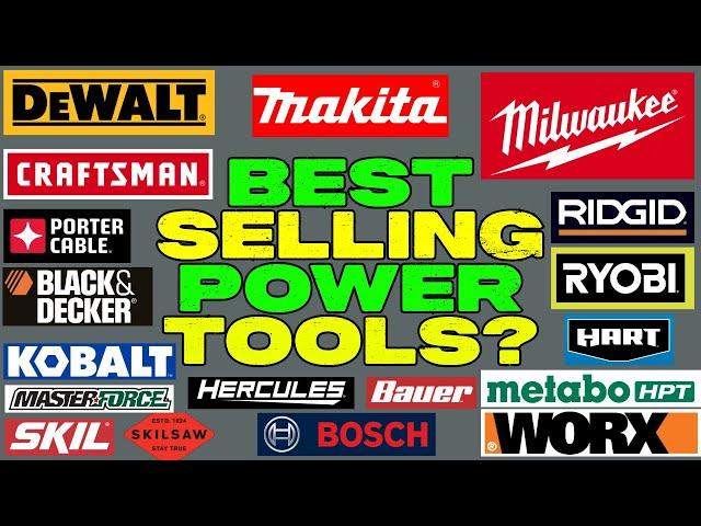 Best Selling Power Tools! Do you know who is #1?