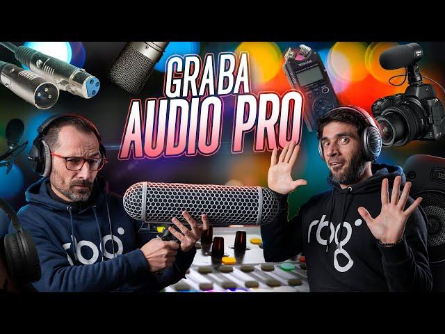 Cómo GRABAR AUDIO PROFESIONAL para VÍDEO