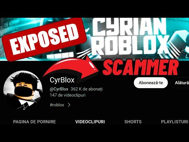 Exposing the Biggest Roblox Scammer!