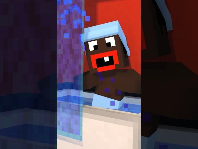 Sexbomb sings in the shower #shorts #Minecraft #Minecraft