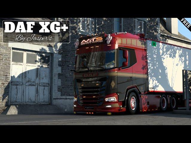 [ ETS2 1.47/1.48 ] BEST ADDONS MODS | DAF XF / XG / XG+ By Jasper's | GAMEPLAY | EuroTruckSimulator2