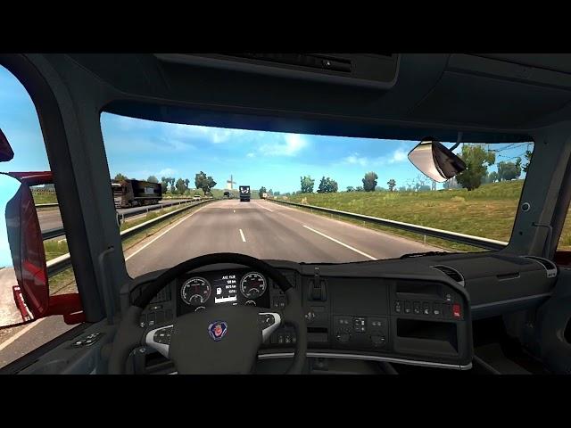 Rough Drive With 16 Speed Retarder ZF 16AS2631TO R Engine Truck | I Can't Control this Beast ETS 2