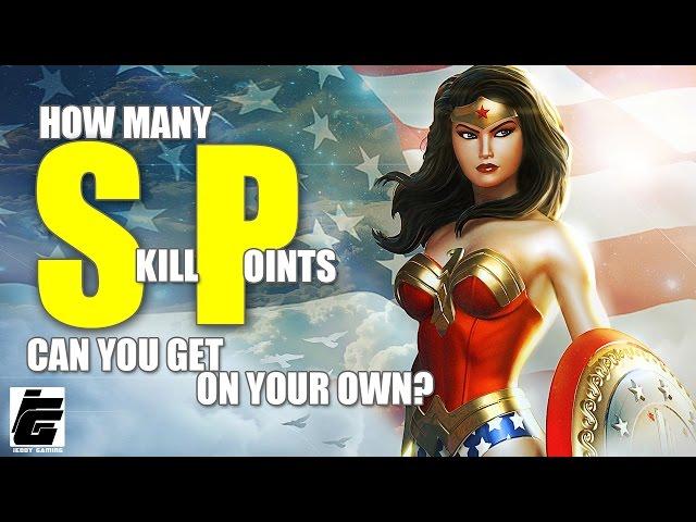 DCUO: How many Skill Points (SP) can you get on your own?