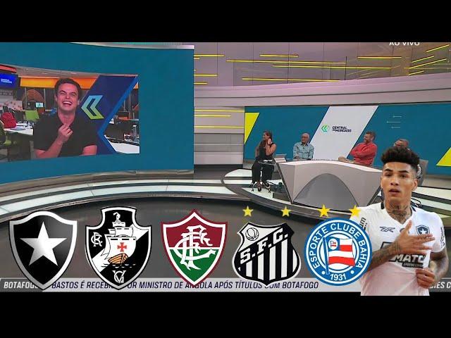 MERCADO DA BOLA NO SELEÇÃO SPORTV  JUNIOR E ERIC FARIAS COMENTA NA CENTRAL DO MERCADO PARA 2025