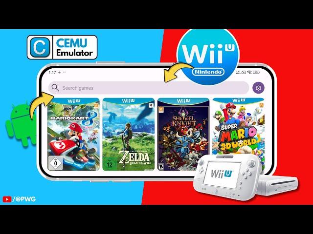 How To Setup CEMU Emulator on Android | Nintendo Wii U Emulator