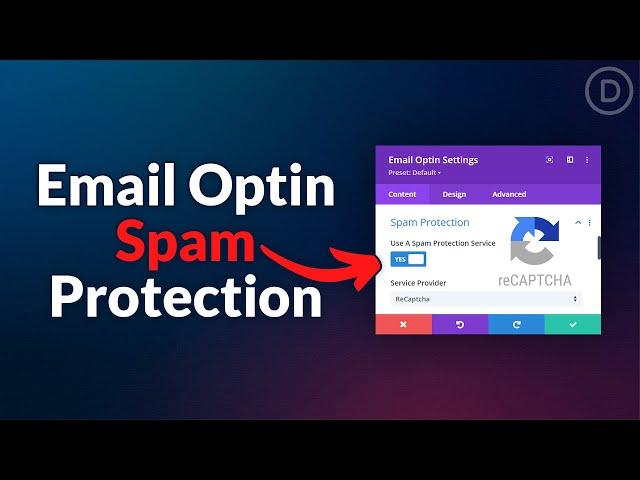 How to Use a Spam Protection Service in Divi’s Email Optin Module
