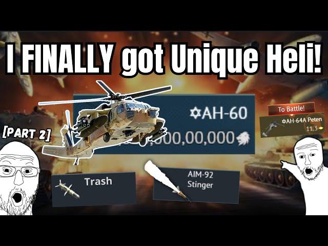 Grind for Israel BEAST is OVER!(Better copy-paste heli?!) | War Thunder   Experience! [Part 2]