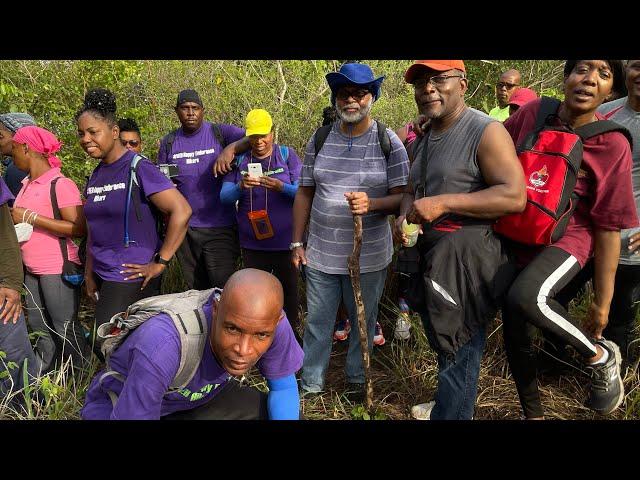 Happy Endurance Hikers, Hiking  Cades Peak  Lost Trail | Antigua and Barbuda 11 July 2021