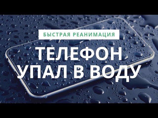 Что делать, если телефон упал в воду? Инструкция по реанимации.