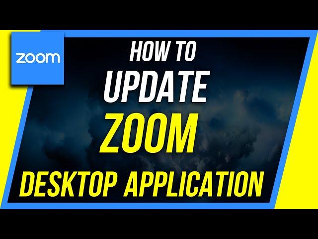 How to Update Zoom on a Computer