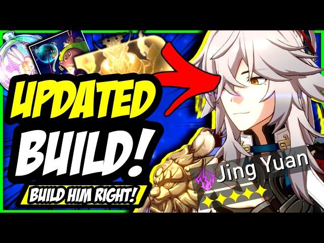 The BEST Jing Yuan guide to make him INSANE ! | 2.7 Updated BEST Jing Yuan Build Honkai: Star Rail