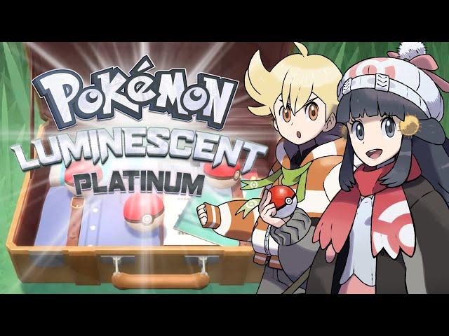 First Time Playing Pokémon Luminescent Platinum (BDSP Rom Hack)