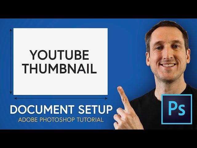 YouTube Thumbnail Size - Adobe Photoshop