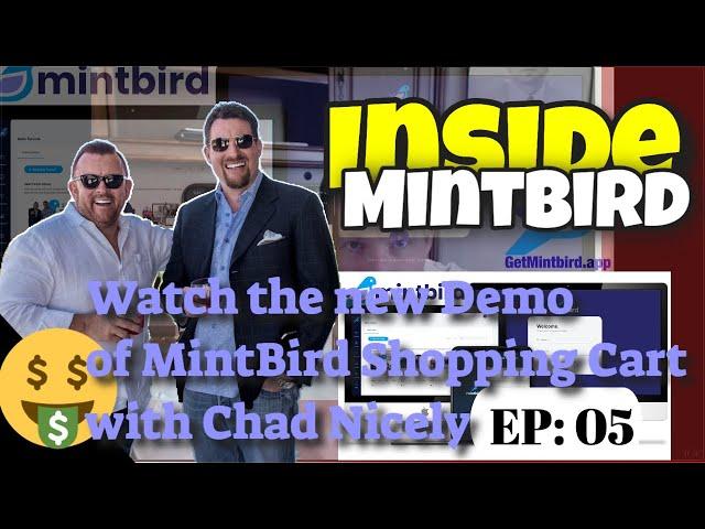 Watch the latest Demo of MintBird Shopping Cart with its Co-creator Chad Nicely