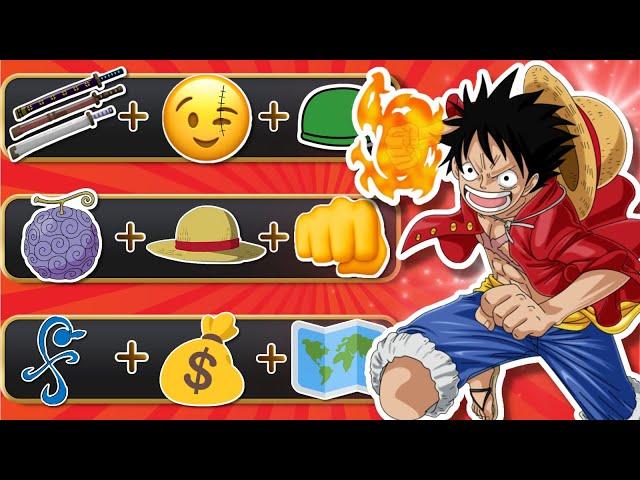 ANIME EMOJI QUIZ: GUESS THE CHARACTER FROM ONE PIECE ‍️️