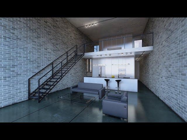 Lumion 9 - 3ds Max Modern Kitchen Render (Best Tutorial)